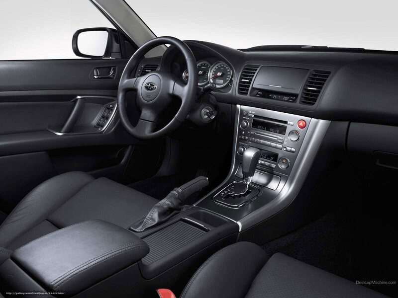 Subaru car interior dashboard