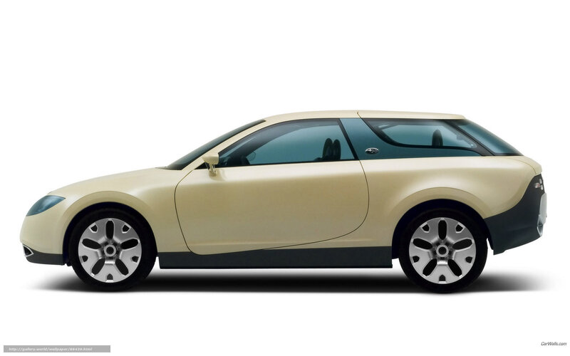 Subaru concept car side view