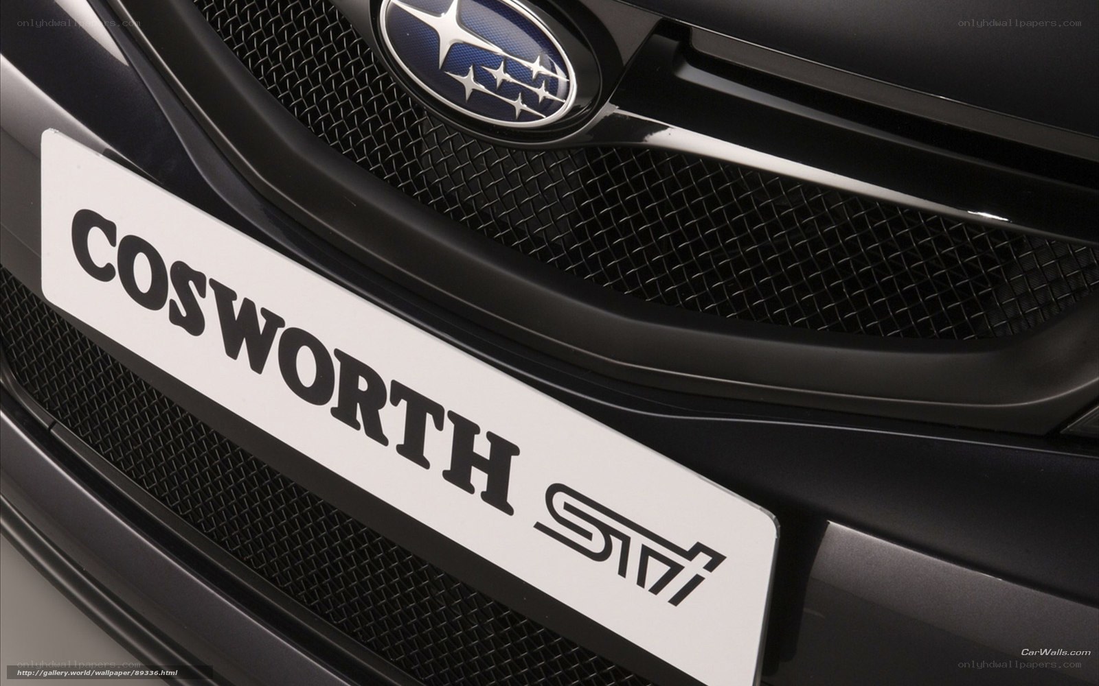 Subaru Cosworth STI front grille