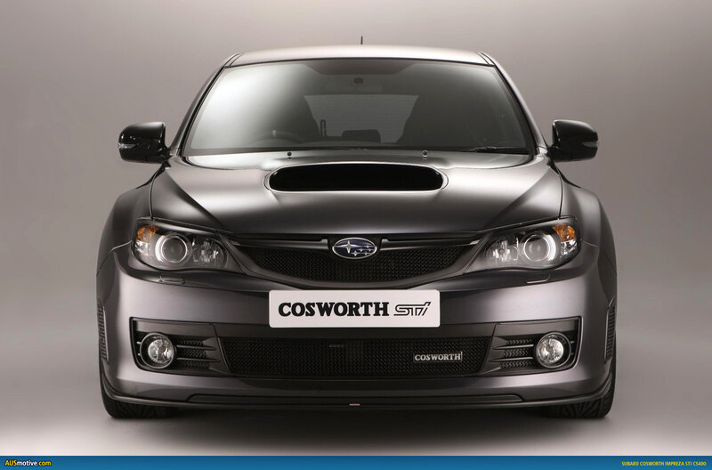 Subaru Cosworth STI front view