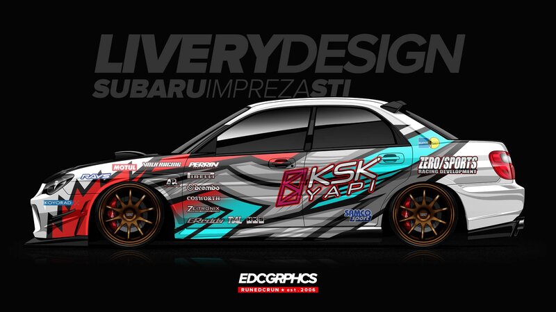 Subaru Impreza Race Car