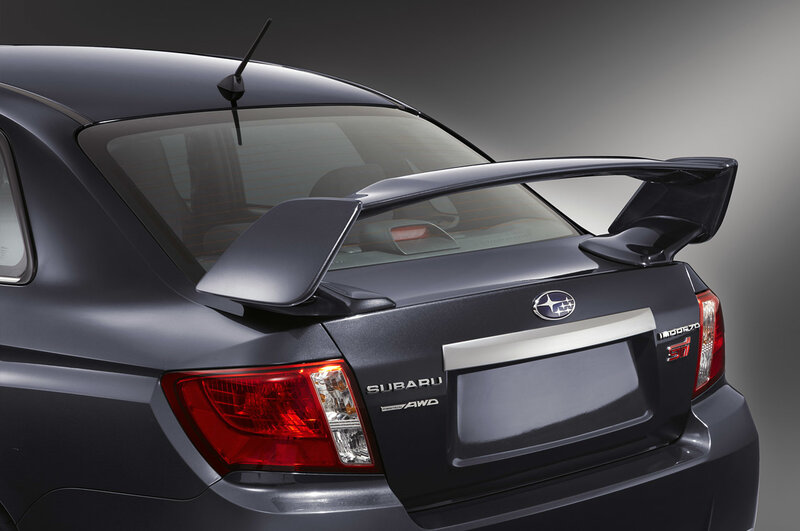 Subaru Impreza STI rear view