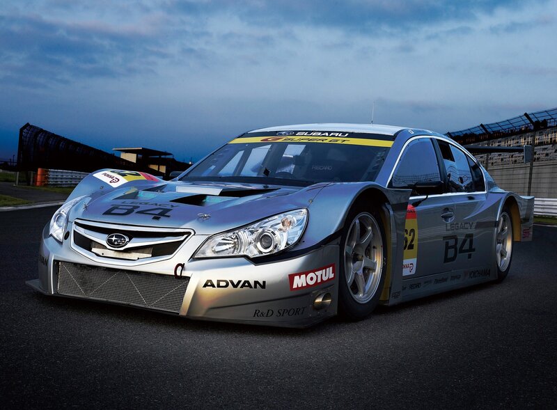 Subaru Legacy B4 race car
