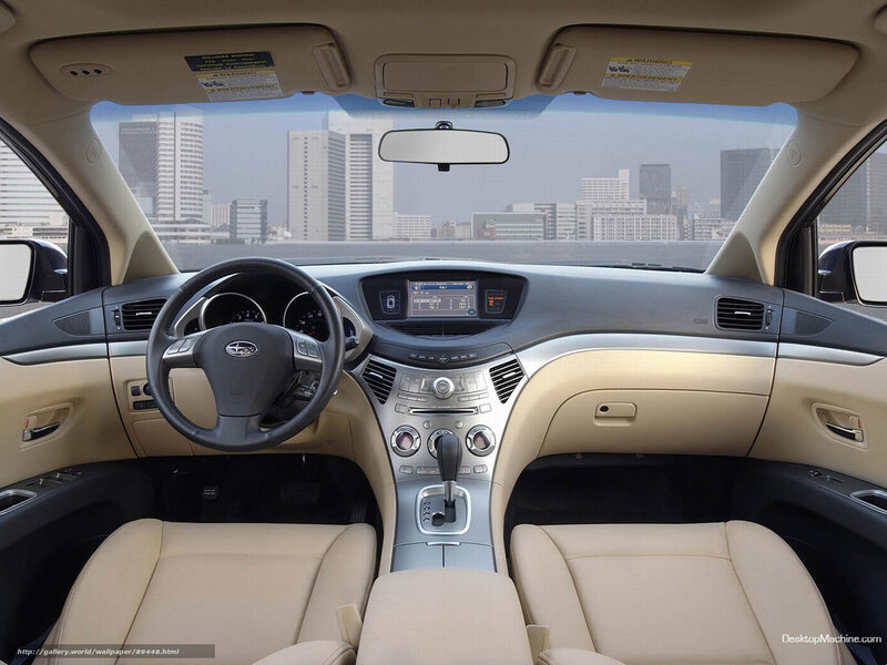 Subaru Legacy interior view