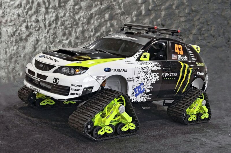 Subaru Rally Car — Black