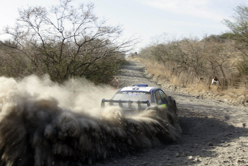 Subaru Rally Car — Brown