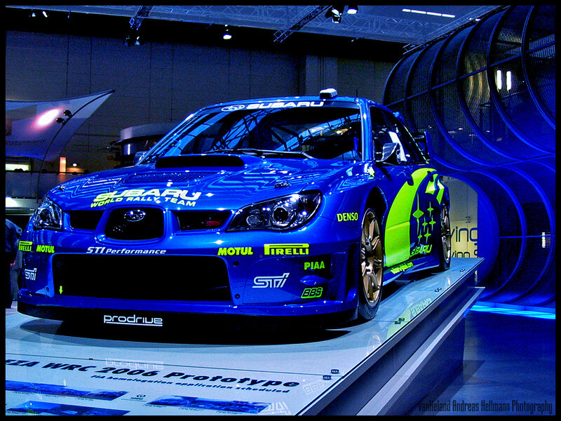 Subaru rally car prototype