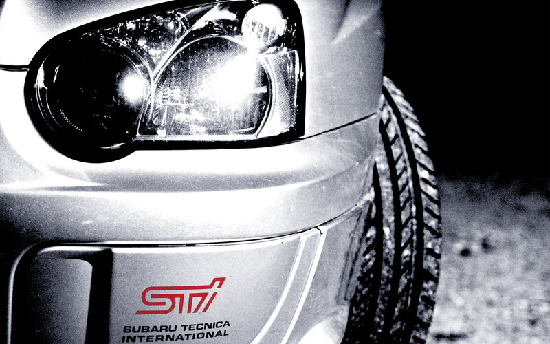 Subaru STI front bumper
