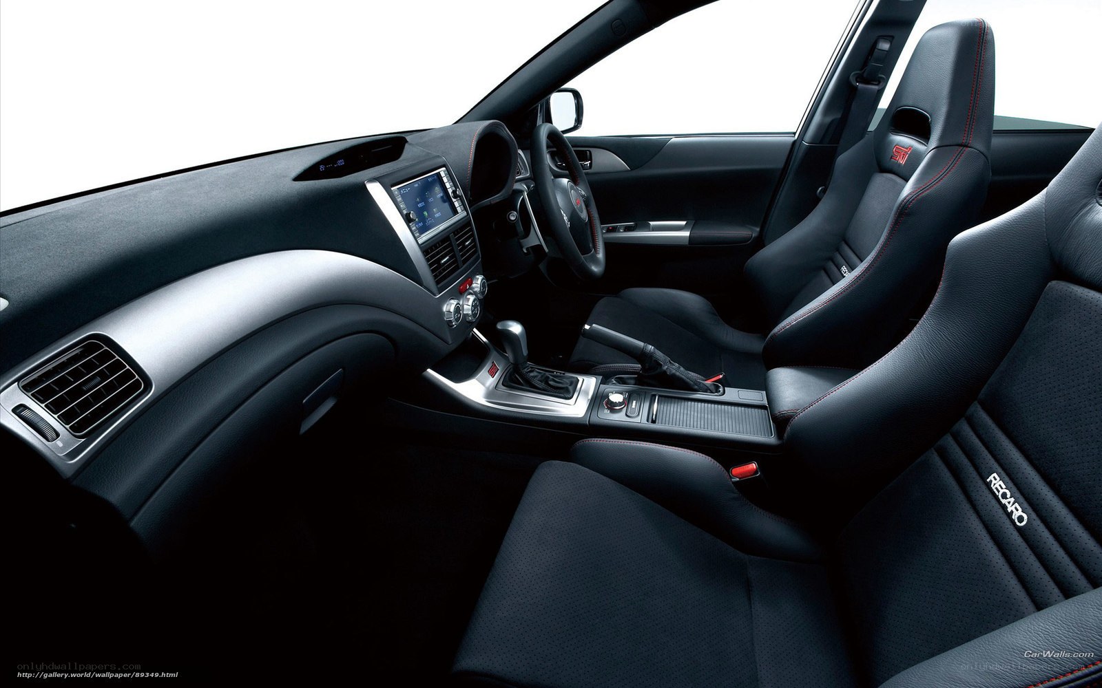 Subaru STI interior