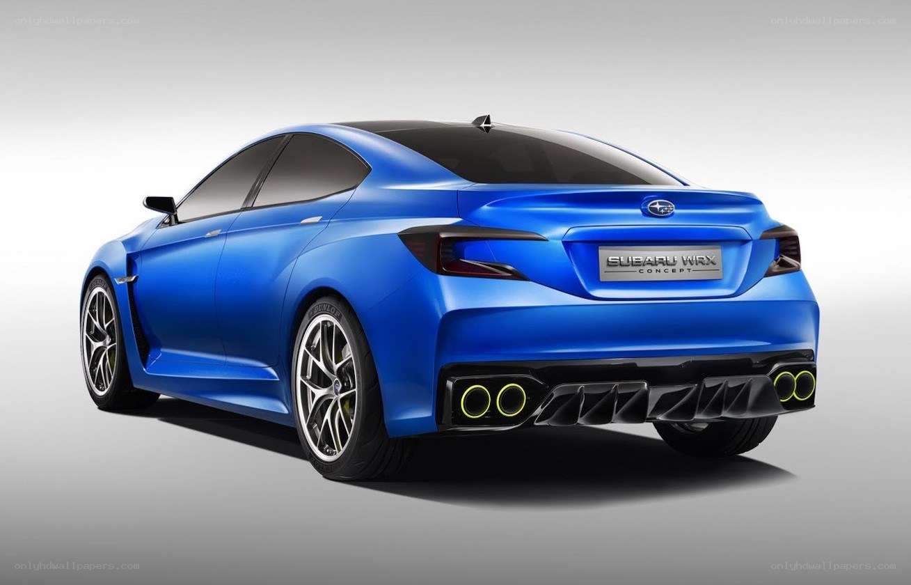 Subaru WRX Concept rear view