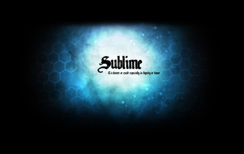 Sublime word art wallpaper