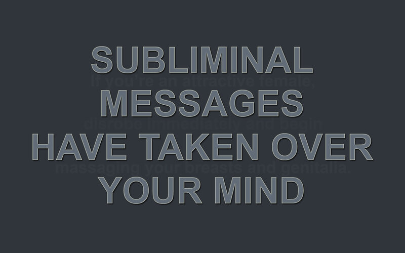 subliminal messages text