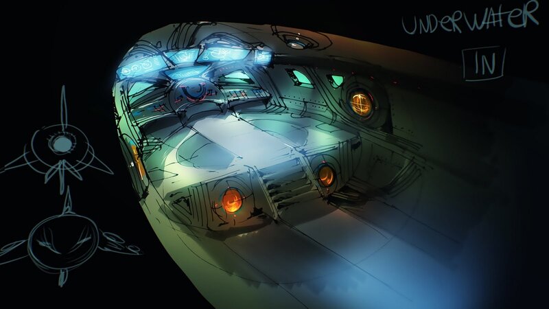 submarine concept art