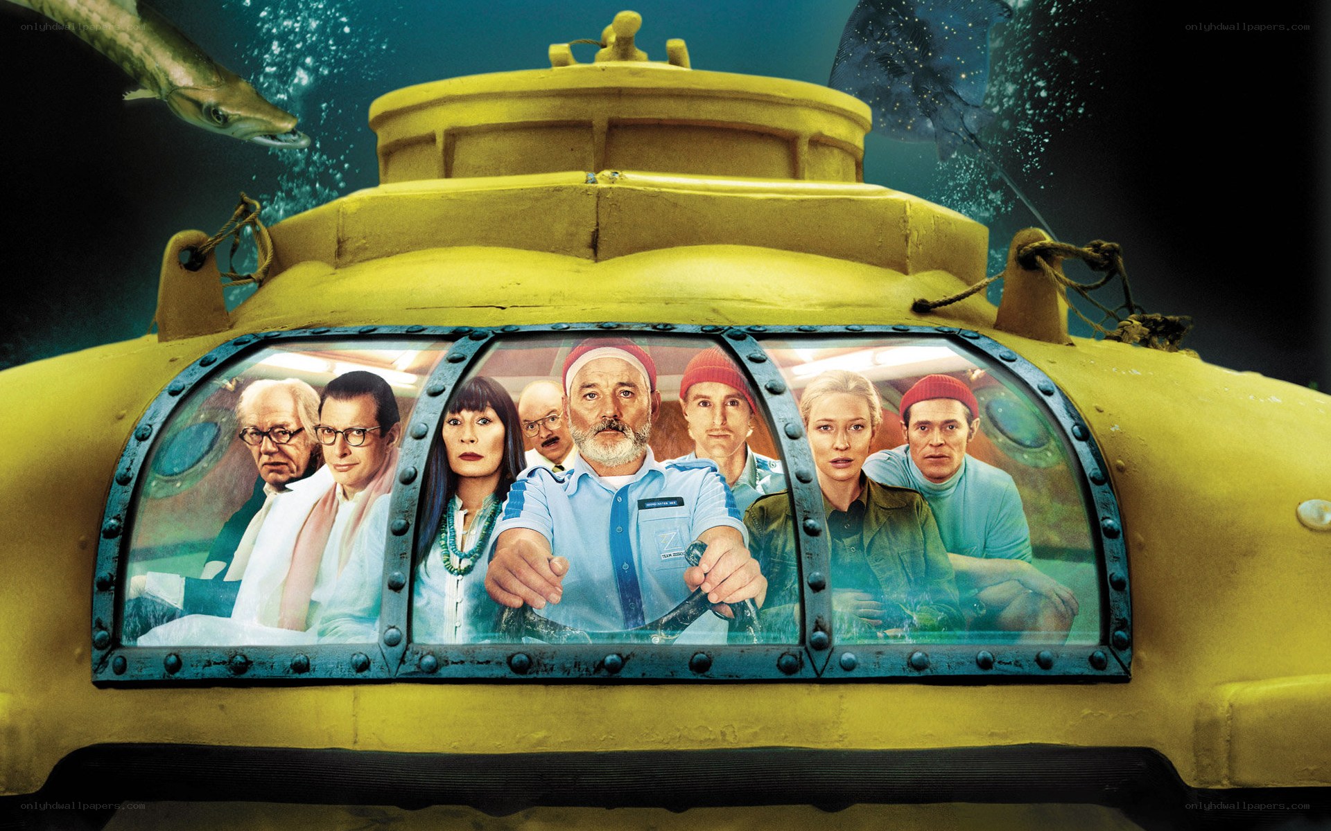 Submarine crew underwater adventure