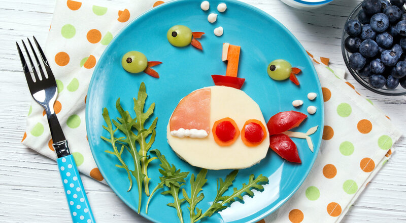 Submarine Food Art
