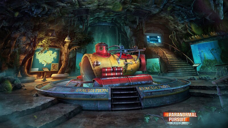 Submarine in Cave