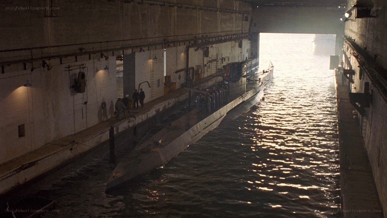 submarine in dry dock