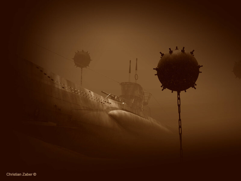 Submarine in Fog