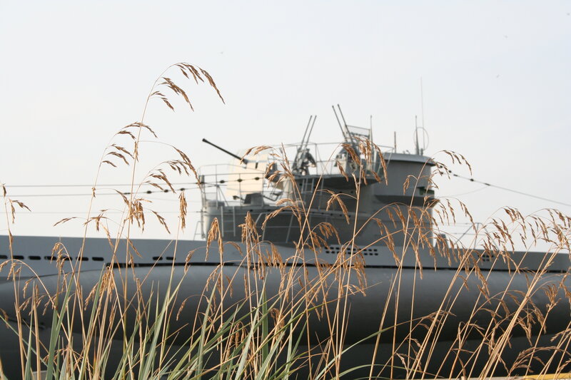Submarine in Grass