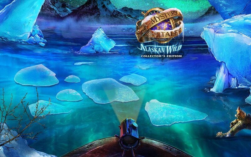 Submarine in Icy Water — Blue