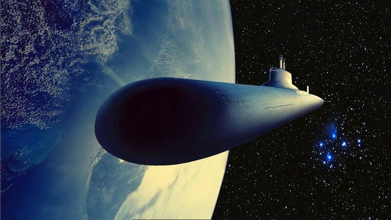 submarine in space