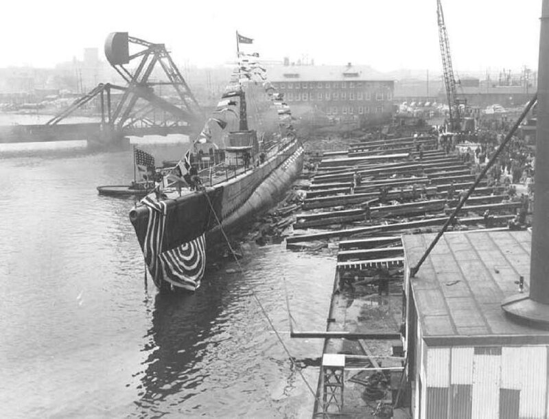 Submarine launch ceremony