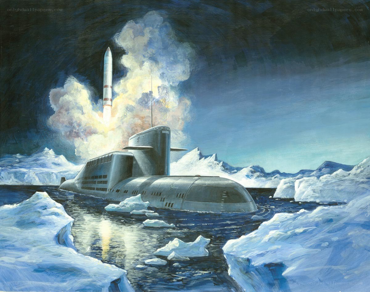 Submarine launching missile