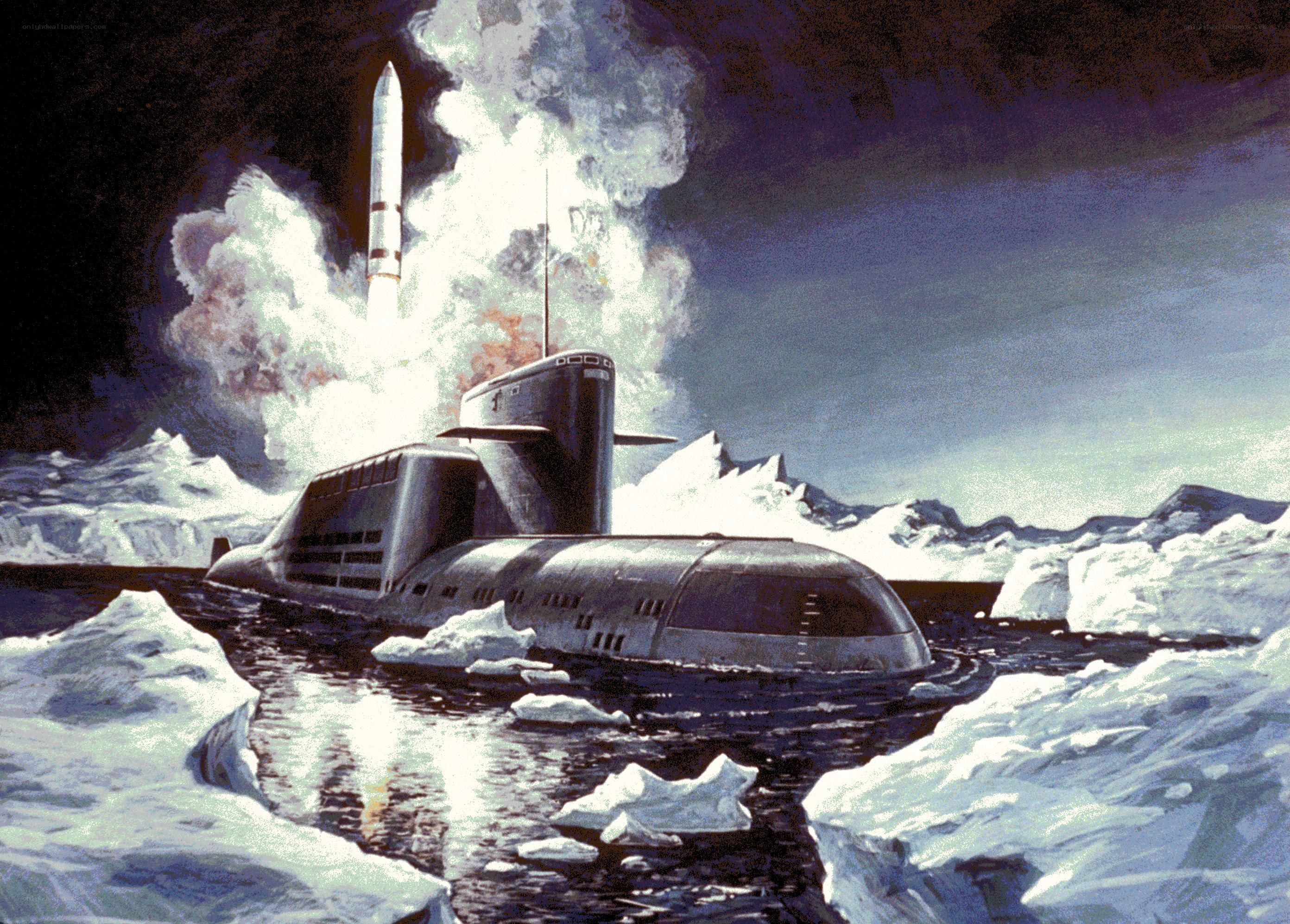 Submarine launching missile