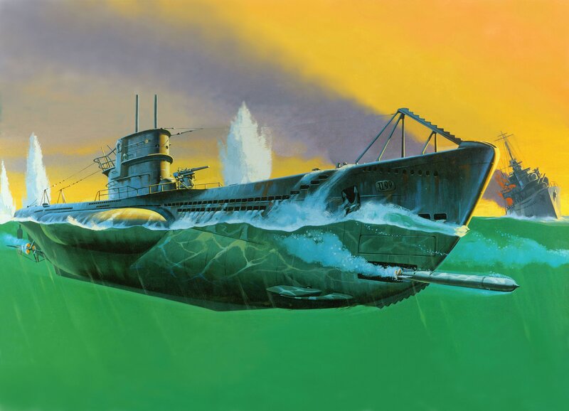 Submarine Launching Torpedo