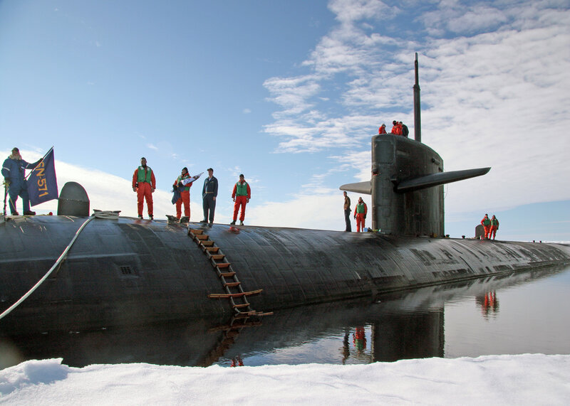 Submarine on Ice — Black