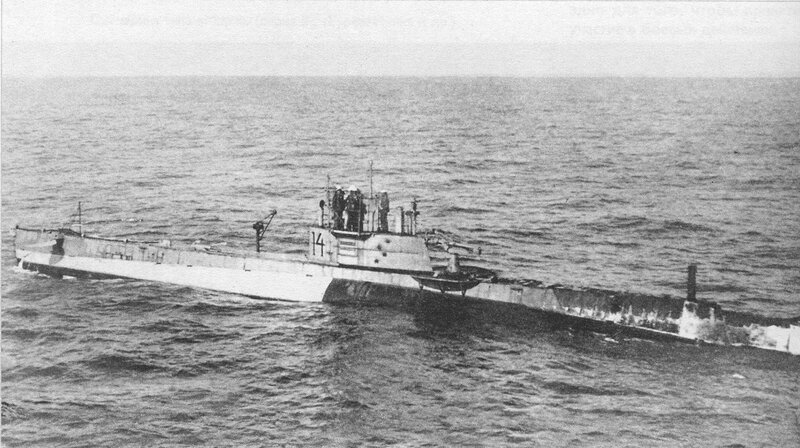 Submarine on Sea Surface