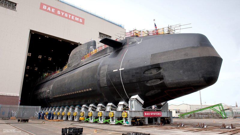 Submarine on Transporters