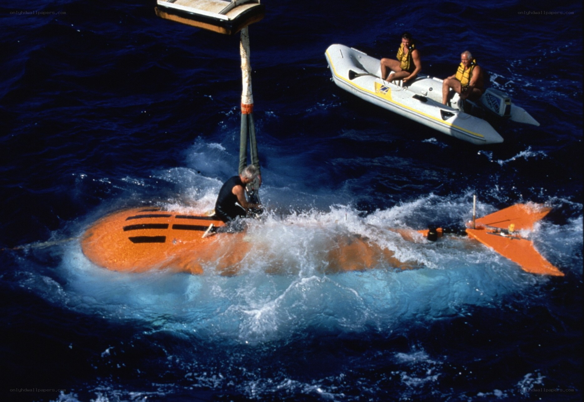 Submarine recovery operation