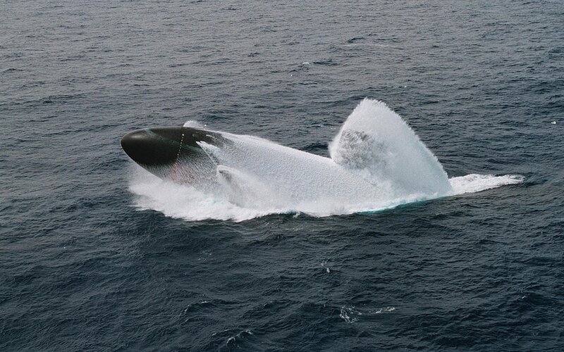 Submarine Surfacing
