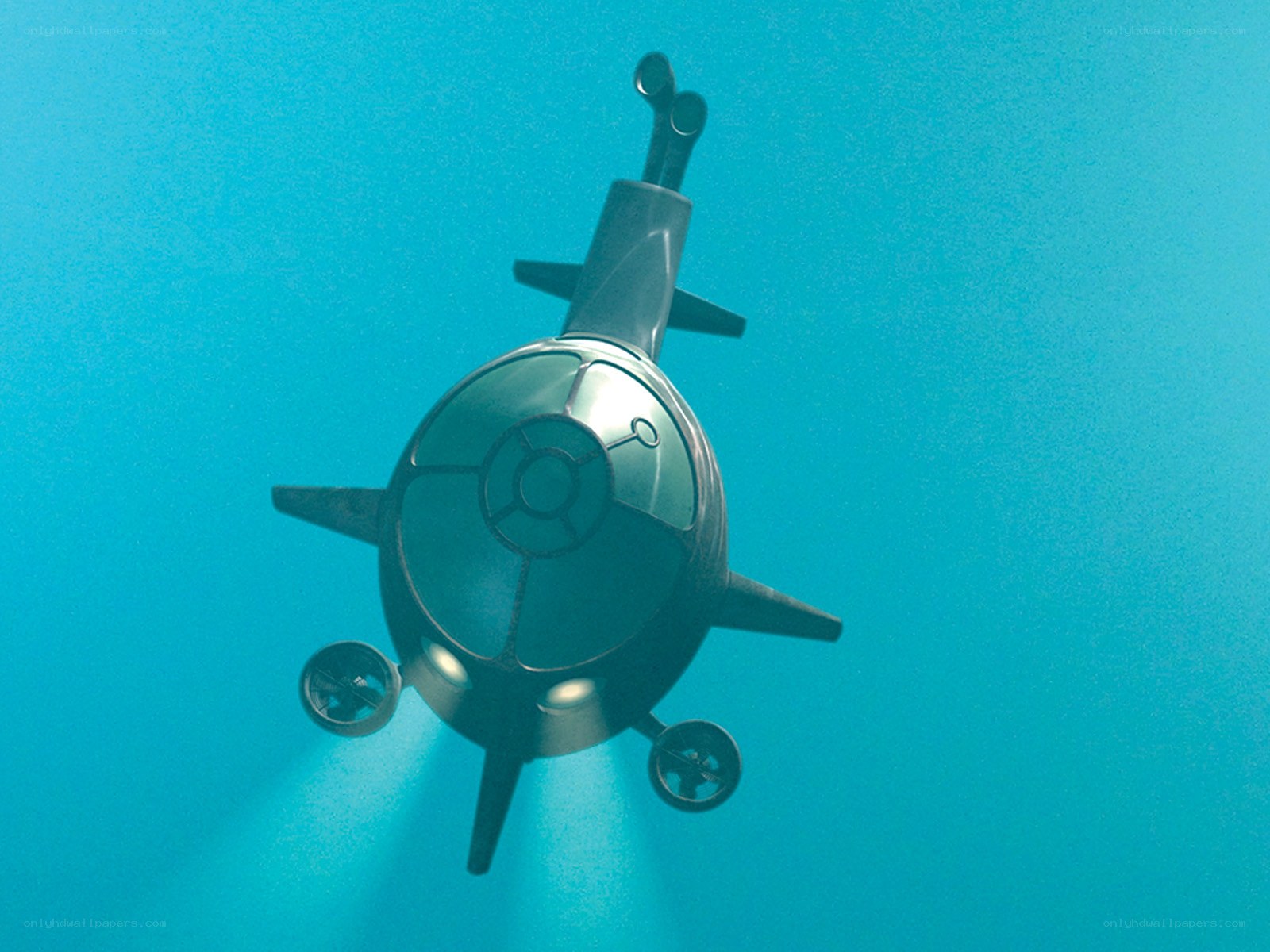 submarine underwater exploration