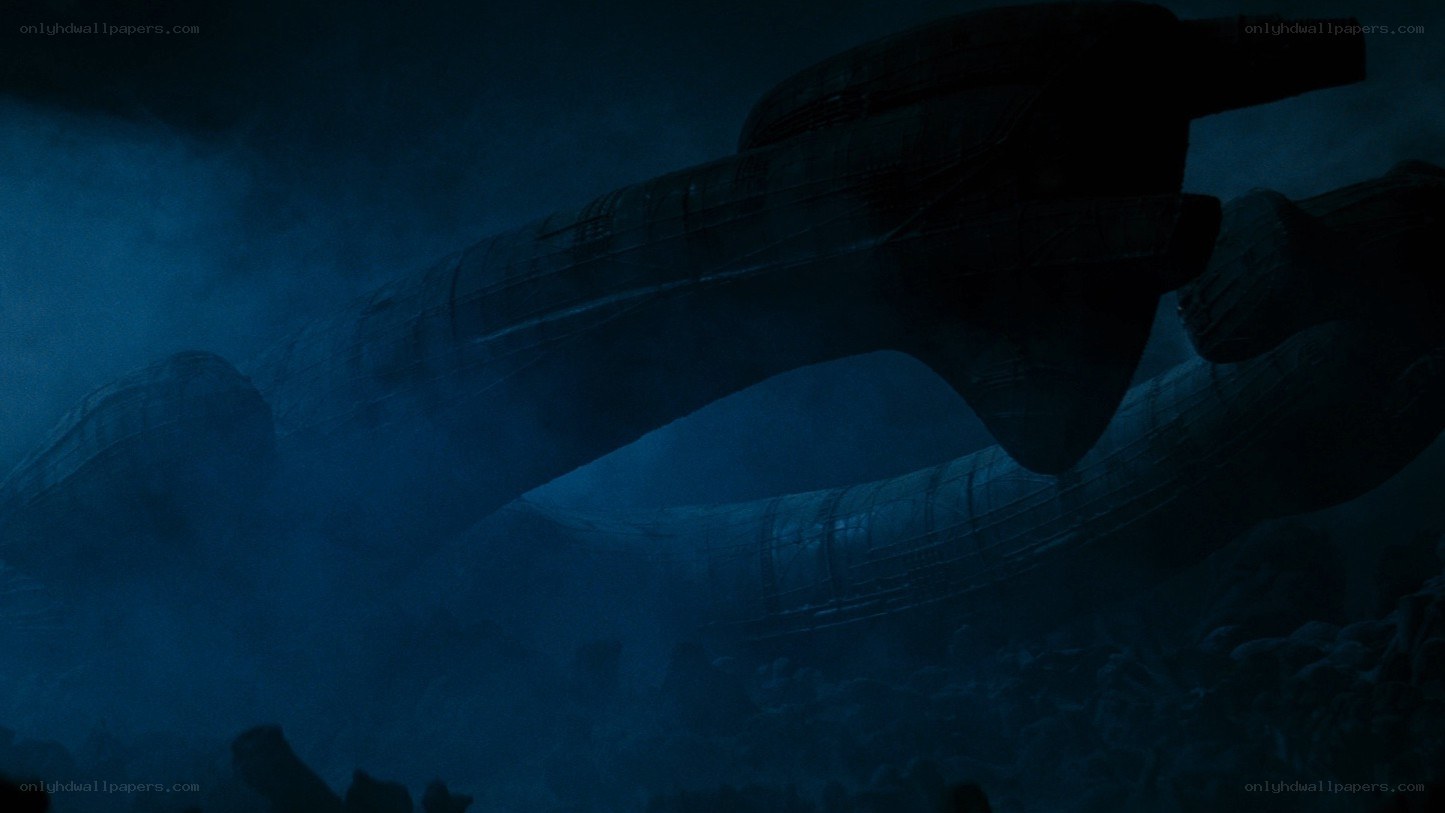 submerged alien vessel