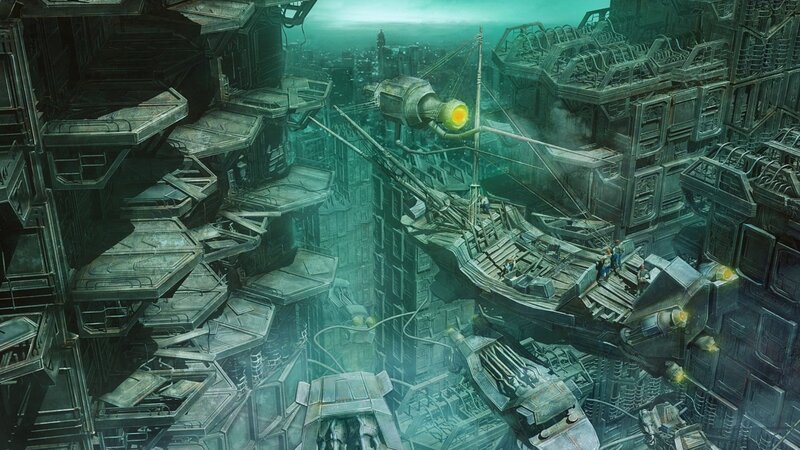 Submerged Cityscape