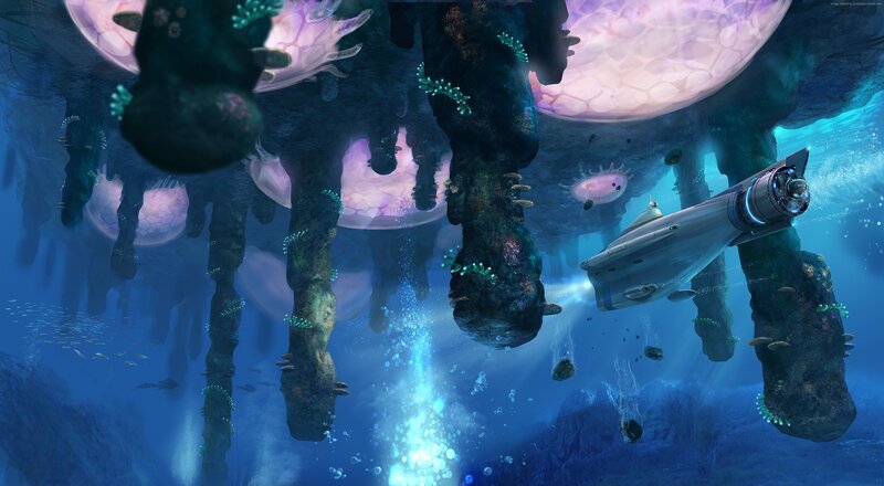 Submersible in Alien Ocean