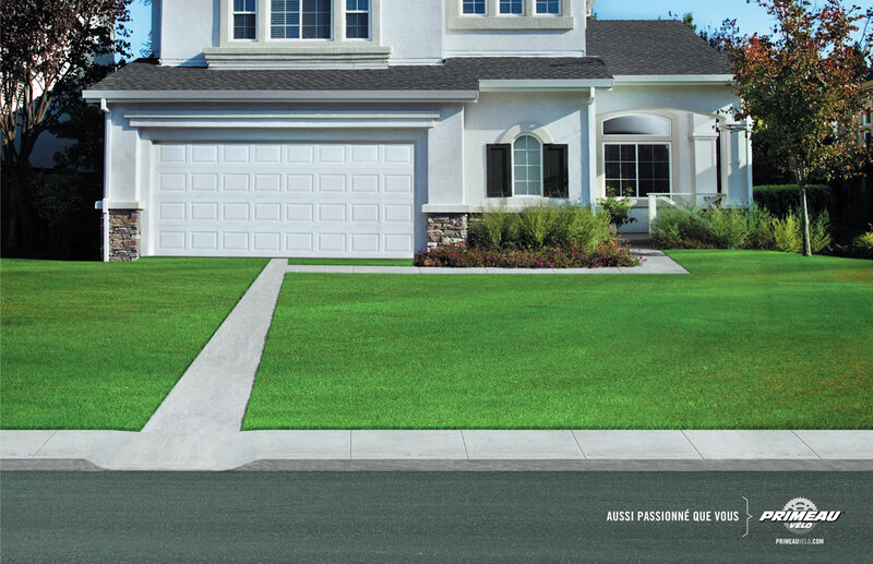 suburban home with garage