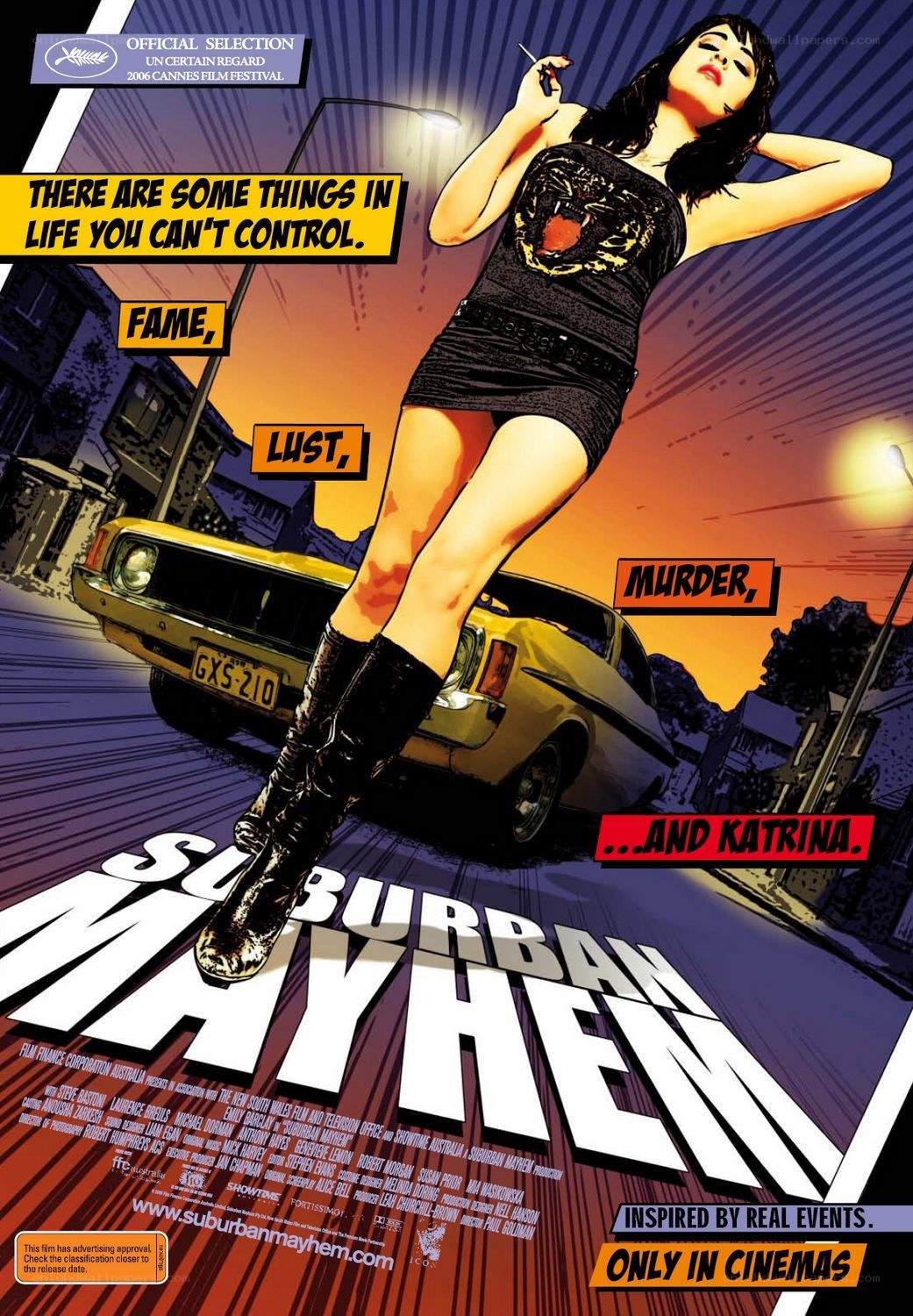 Suburban Mayhem movie poster
