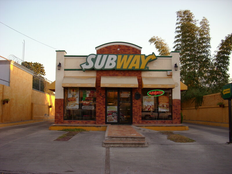 Subway Restaurant Building