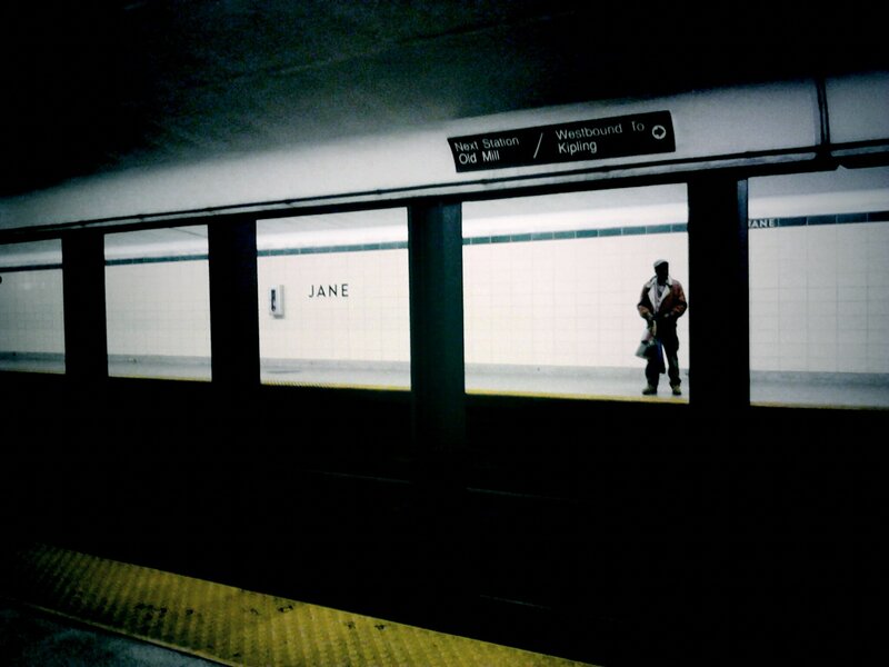 Subway station platform