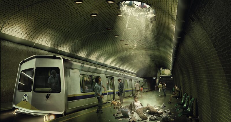 Subway Train Crash