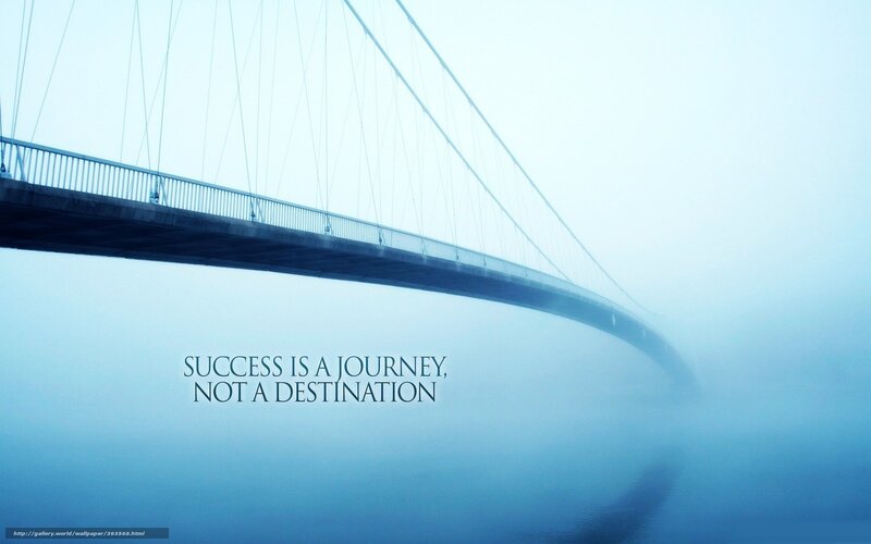 Success is a journey