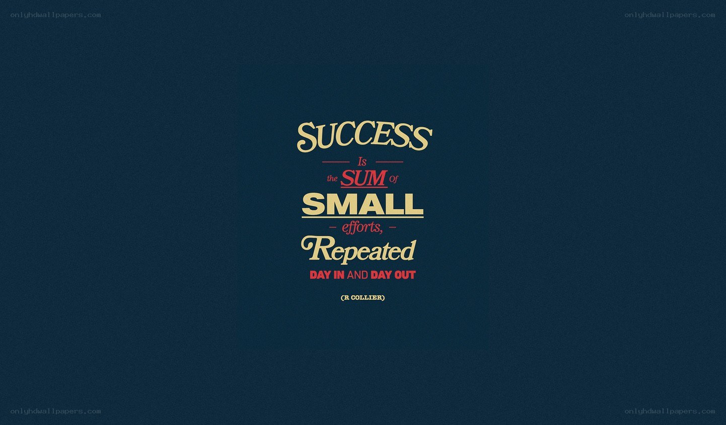 success quote wallpaper