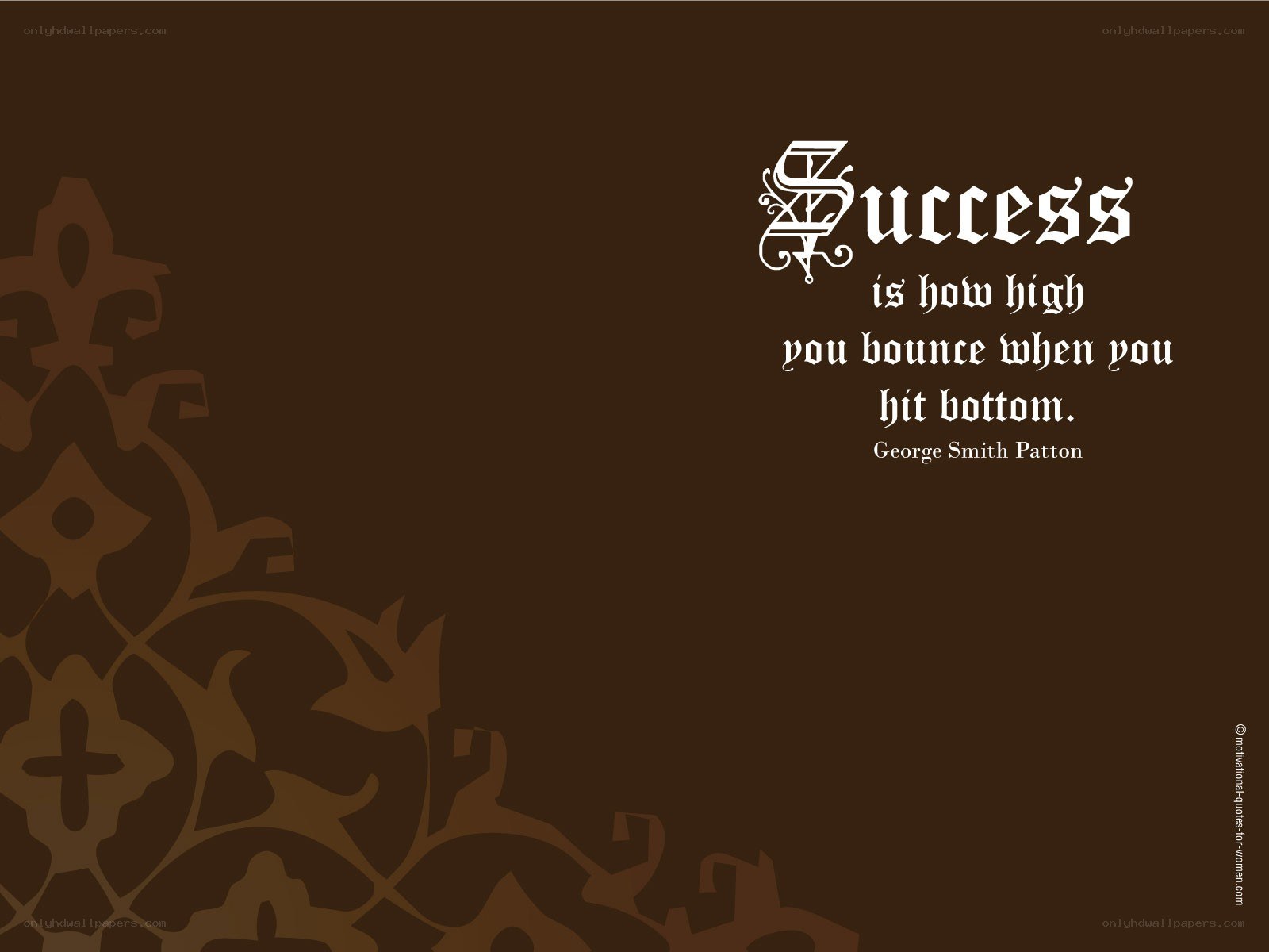 Success quote wallpaper