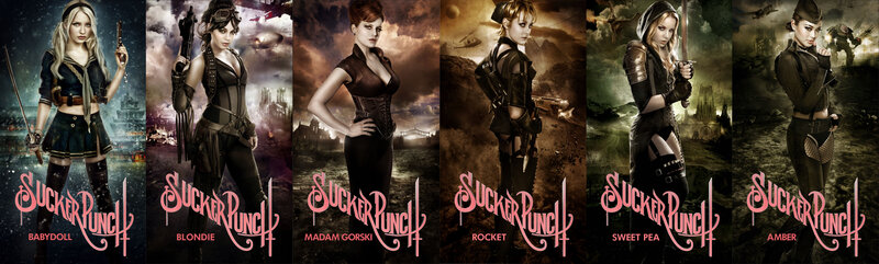 Sucker Punch book covers