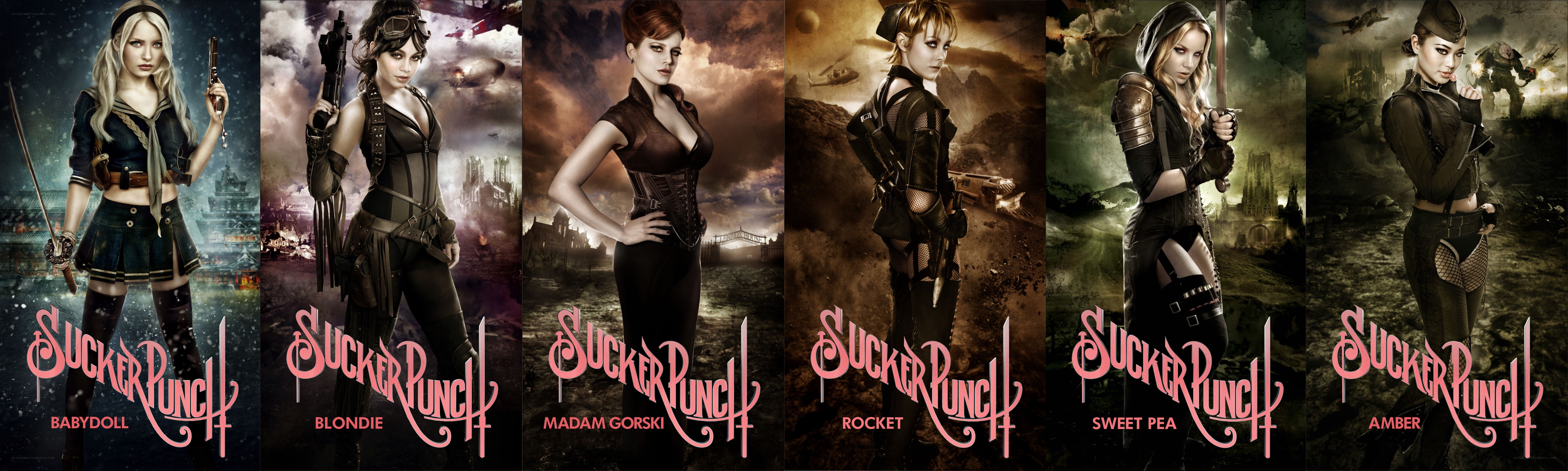 Sucker Punch book covers