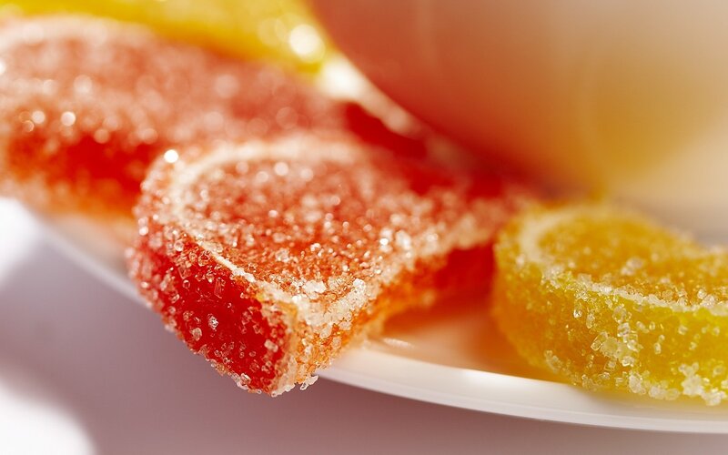 Sugar-coated Fruit Candies