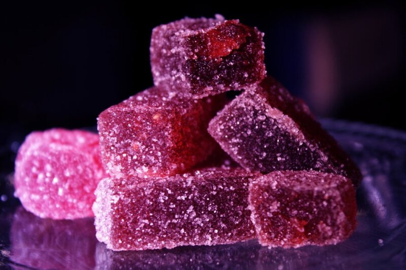 Sugar-coated Gummy Candies